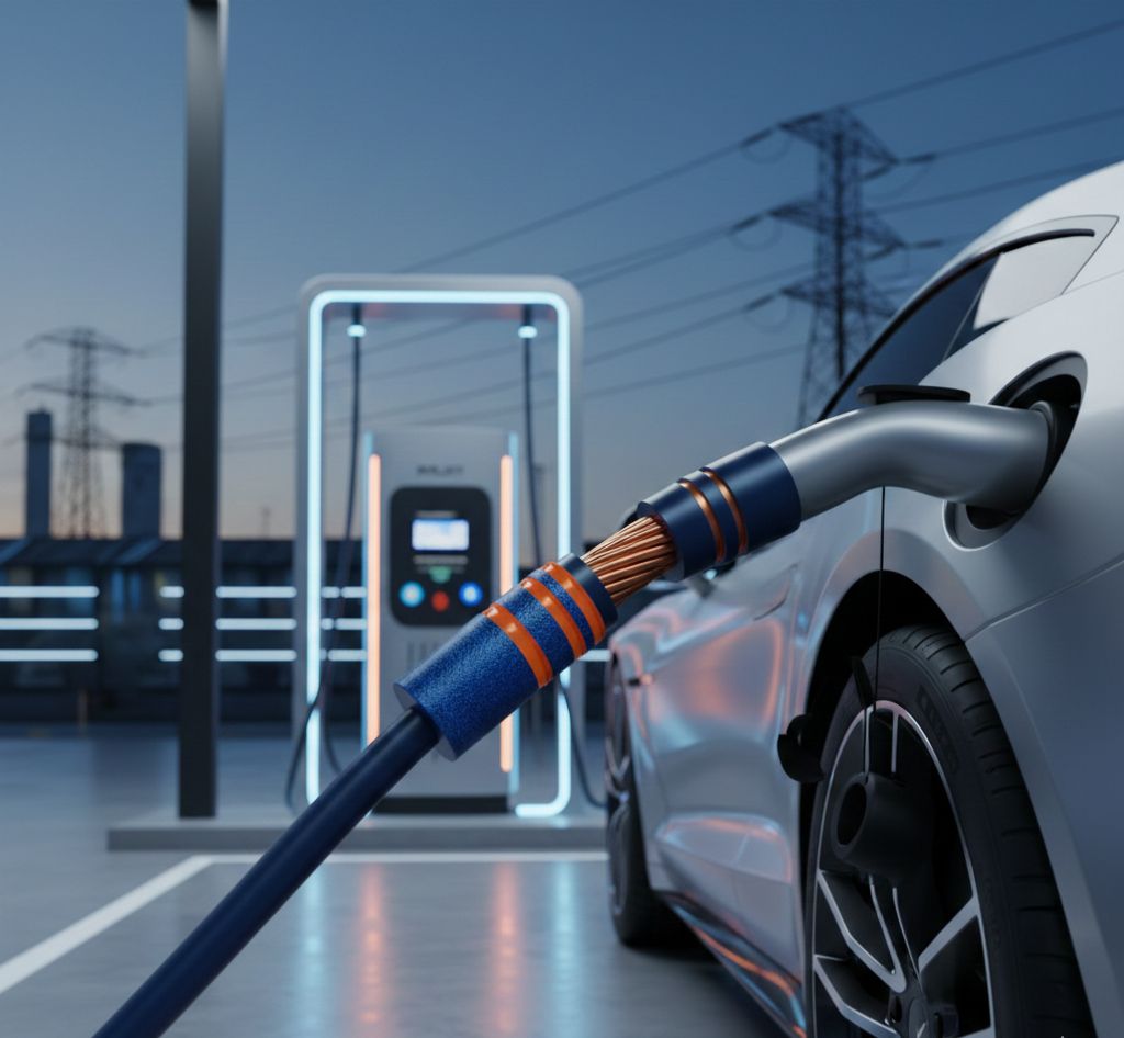 EV charging cable quality for safe and fast EV charging infrastructure