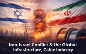 Iran Israel conflict impact on global infrastructure, power transmission towers and cable industry supply chains